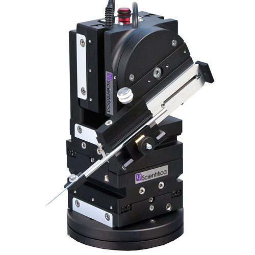 Scientifica's range of stable, low-noise motorised and manual micromanipulators