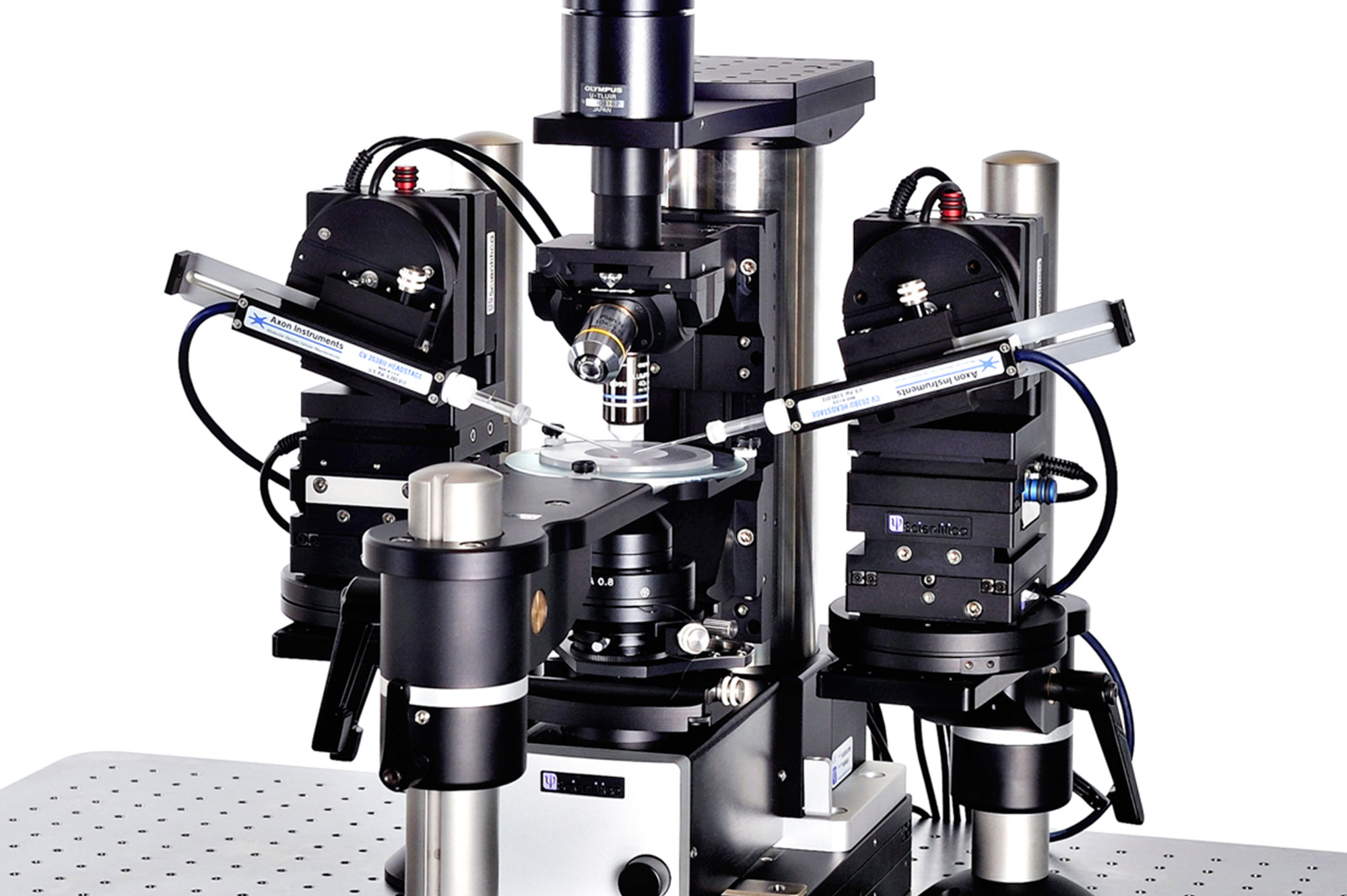 Scientifica are experts at providing complete imaging and electrophysiology rigs.