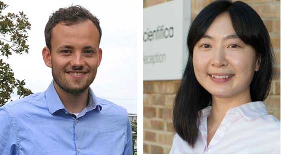 Jeroen Kole and Yanwen Wang, EMEIA product specialists